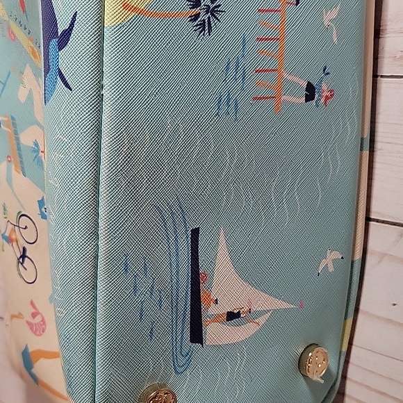 Spartina 449 Outer Banks Map Tote - Multicolor - Picture 7 of 16